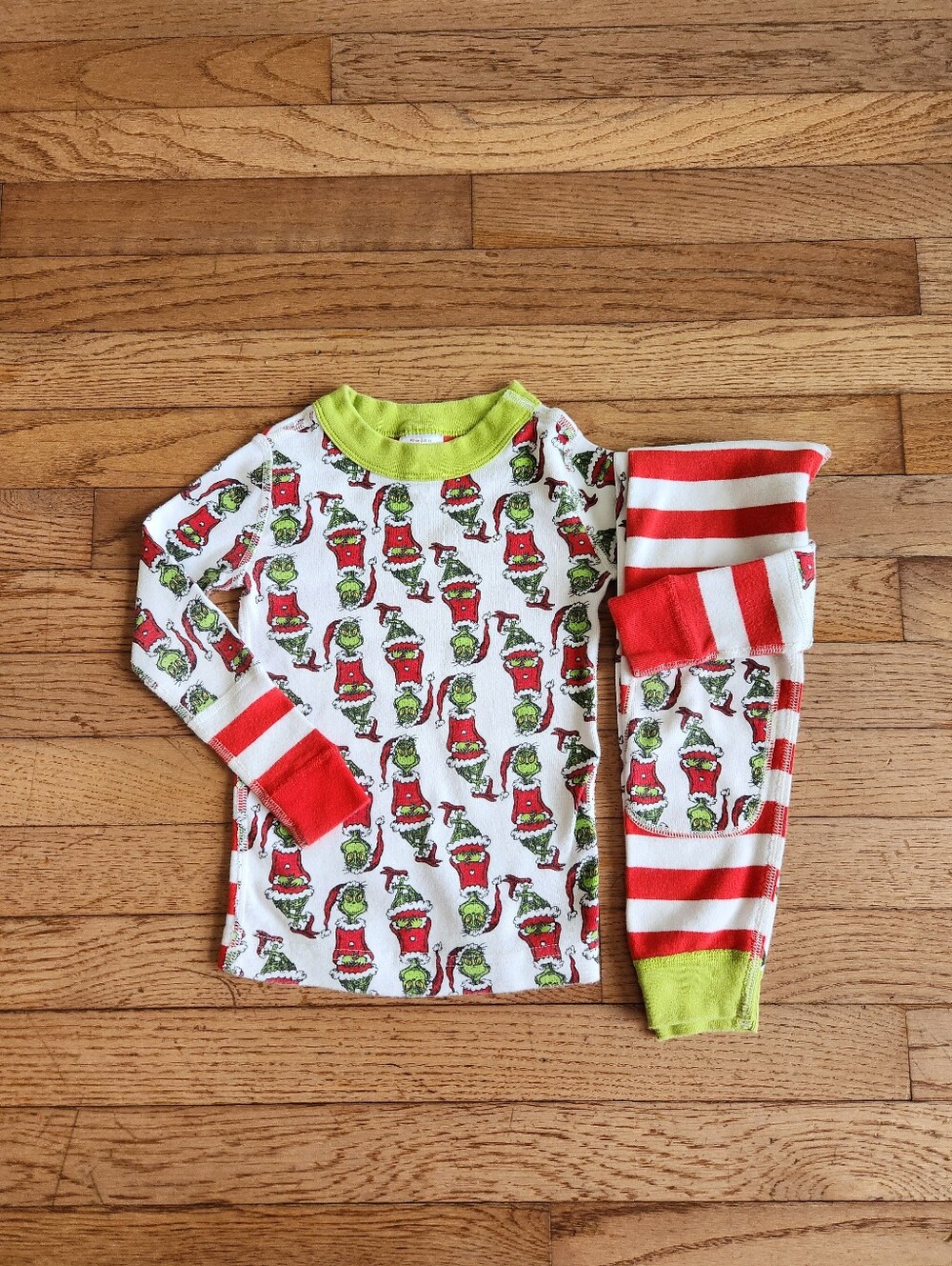 hanna andersson Grinch Pajamas Size 3T